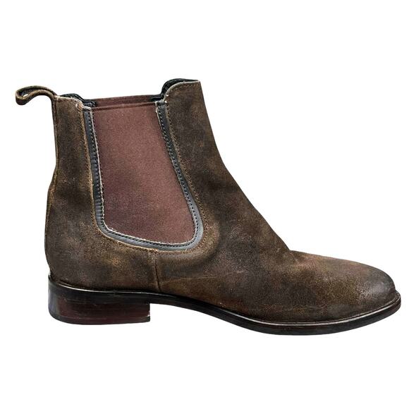 Thursday Women’s Duchess Brown Suede Chelsea Boot Size US 8 - Picture 4 of 11